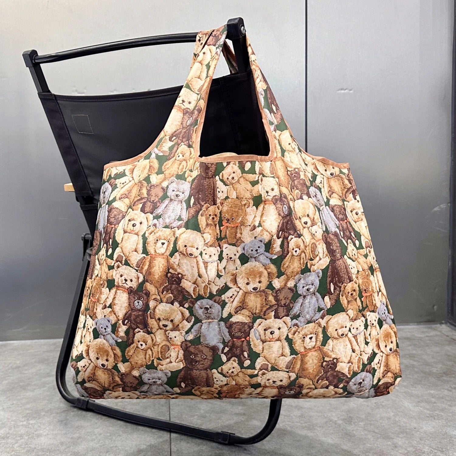 Tote Bag Polyester Grande Capacité | Sac Cabas Léger Pliable 25 Coloris – CLEVI Paris
