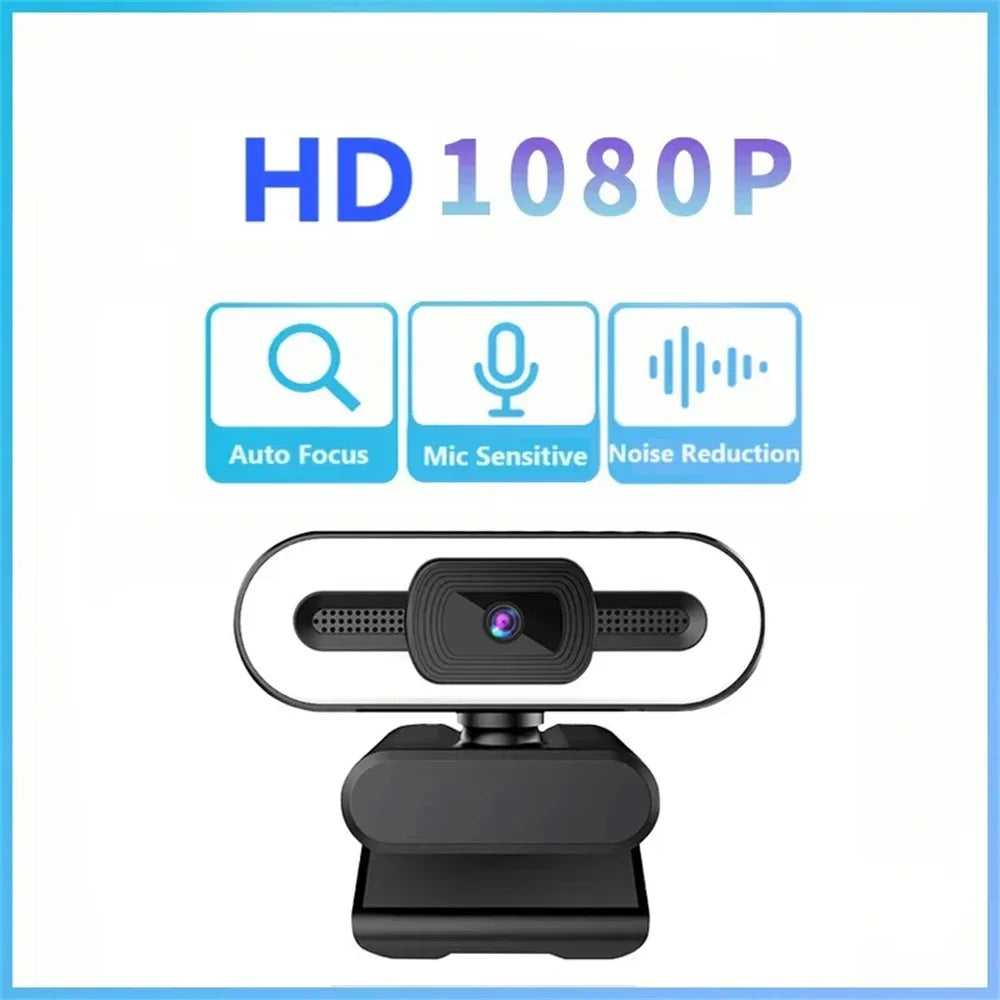 Webcam Full HD 1080P / 2K / 4K avec Autofocus et Micro – CLEVI Paris