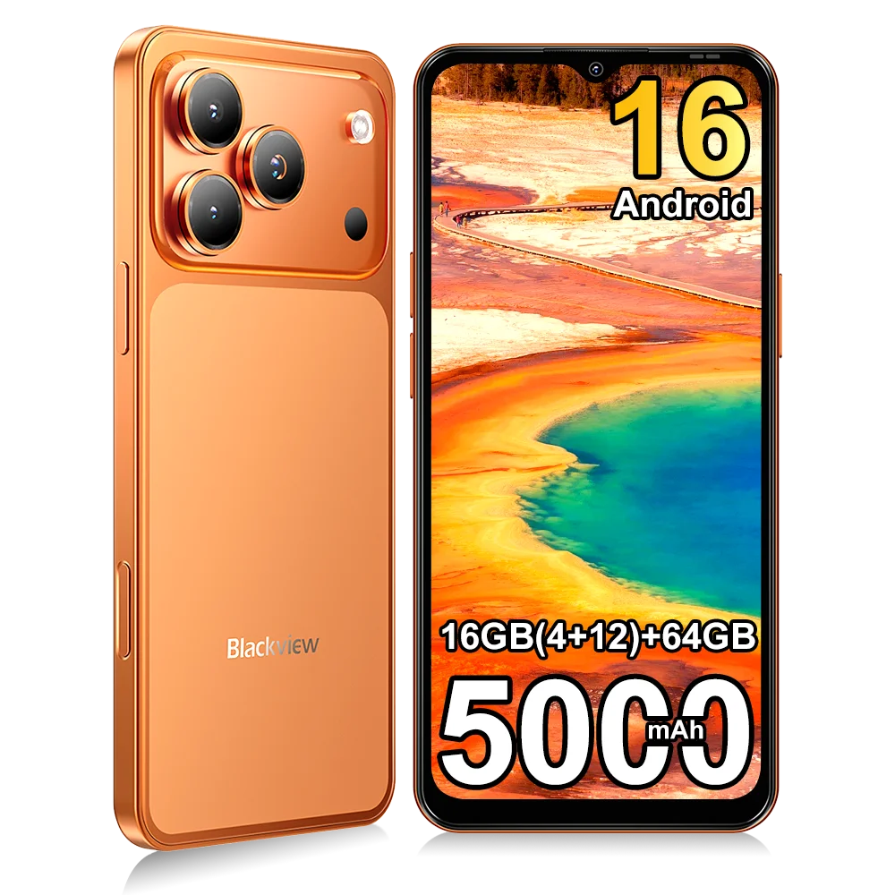 Blackview WAVE 7C Smartphone 4G Android 16 6,56" IPS 5000mAh 32MP Double SIM – CLEVI Paris