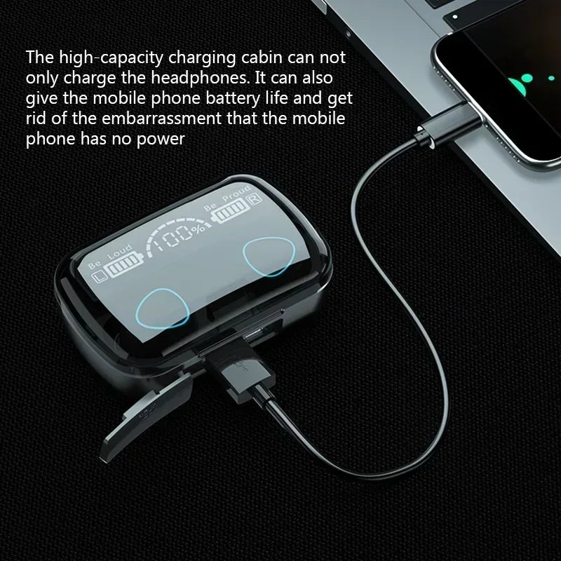 Écouteurs Bluetooth TWS VIKEFON M10 | ANC, Micro, Waterproof, Boîtier de Charge – CLEVI Paris