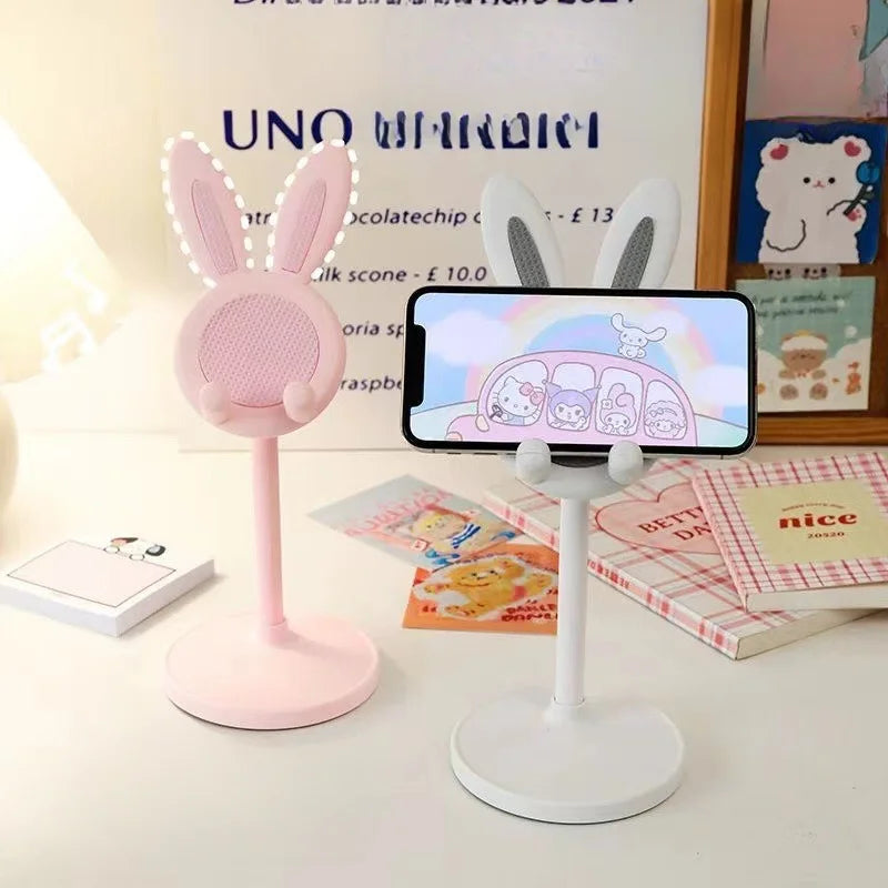 Support Téléphone Bureau Lapin Ajustable Universel — CLEVI Paris