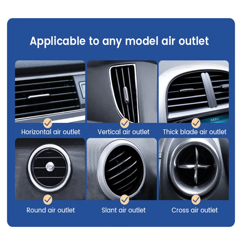 Gravity Car Phone Holder Air Vent Mount Cell Phone — CLEVI Paris