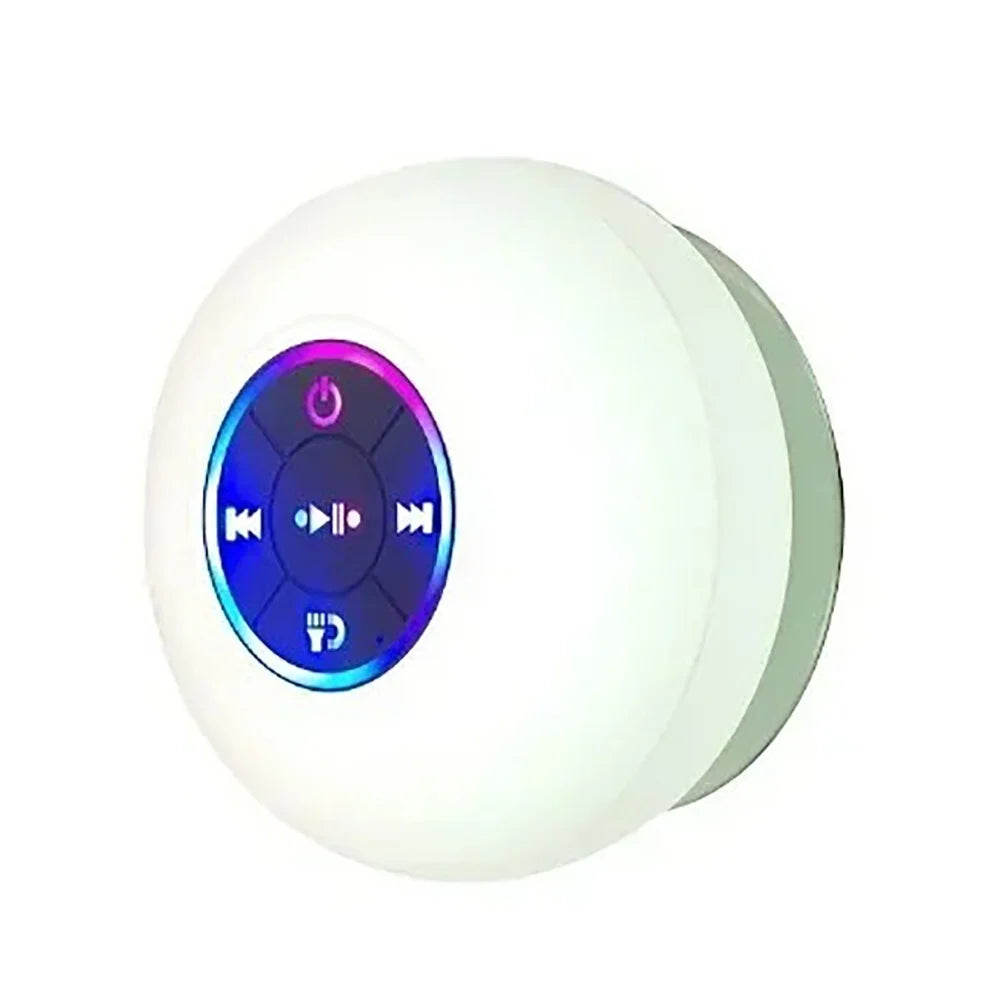 Enceinte Bluetooth Waterproof Ventouse — Salle de Bain & Outdoor — CLEVI Paris