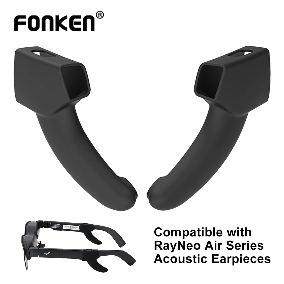Tube sonore silicone pour lunettes RayNeo – CLEVI Paris