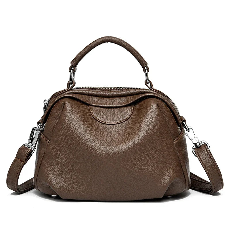 Sac fourre-tout femme à poches zippées – CLEVI Paris