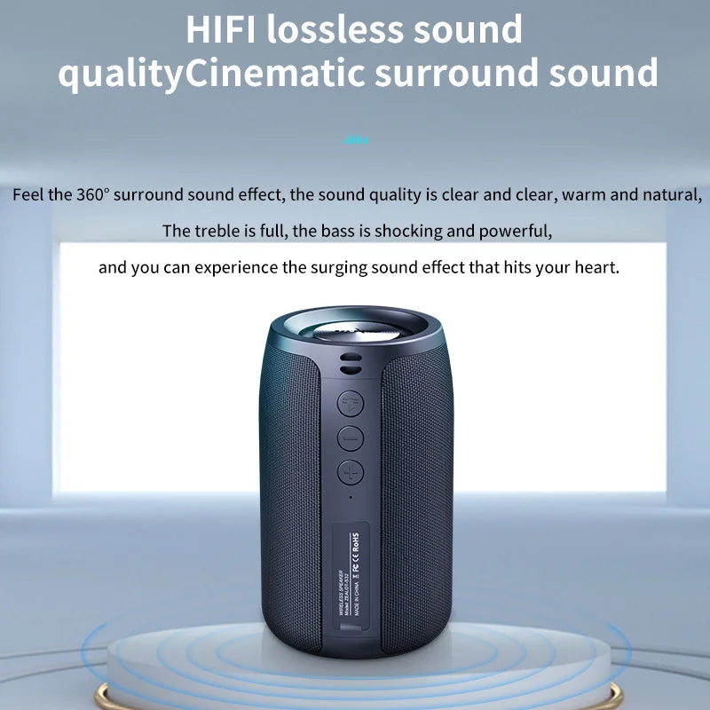ZEALOT S32 Enceinte Bluetooth Subwoofer IPX6 TWS Portable 1800mAh – CLEVI Paris