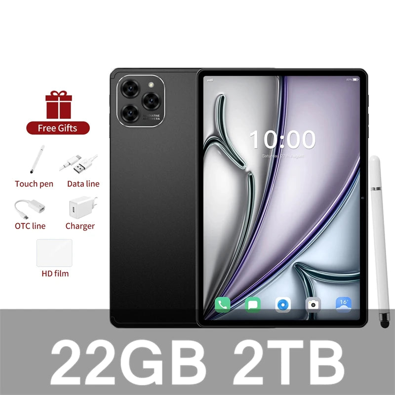 Tablette K-Touch 16 Pro 10,1" Android 5G – 10000mAh | Double SIM | Version Globale