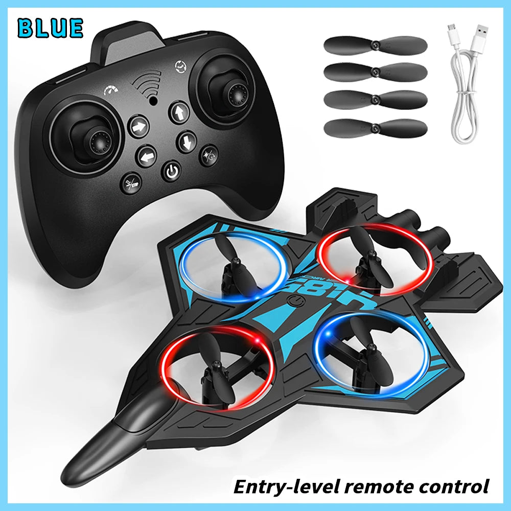 Mini Drone RC Mousse YL85/YL86 – WiFi 2,4G, Caméra, LED, Cascades 360°, Mode Sans Tête – CLEVI Paris