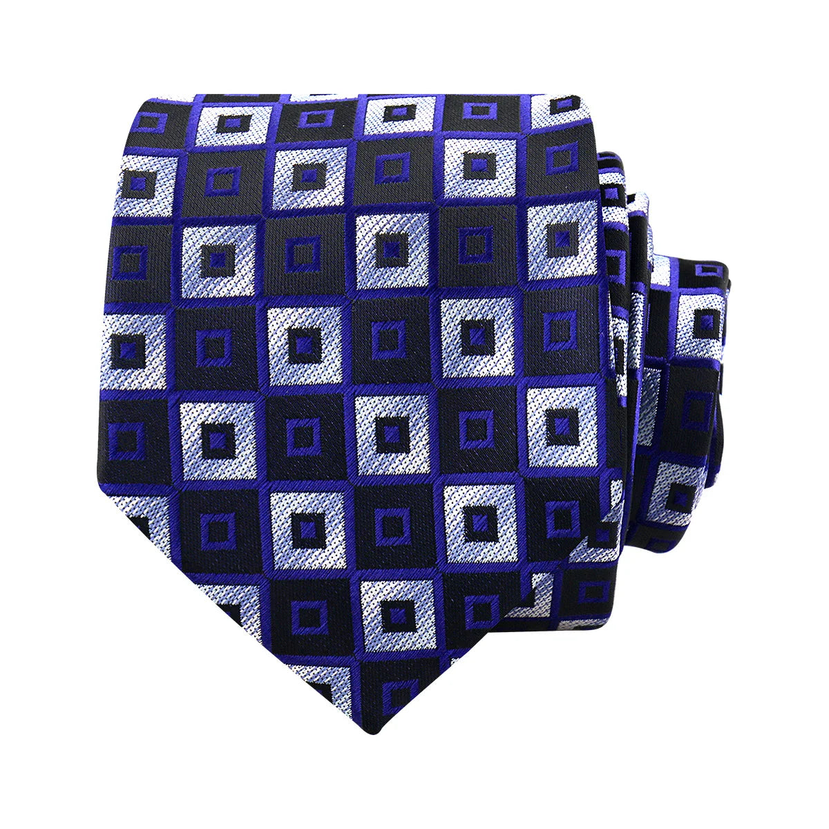 Cravate unisexe jacquard à motifs – CLEVI Paris