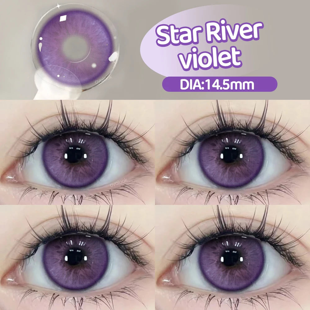 Lentilles de Contact Colorées Halloween | Série Cyber & Pupilles Agrandies – Myopie