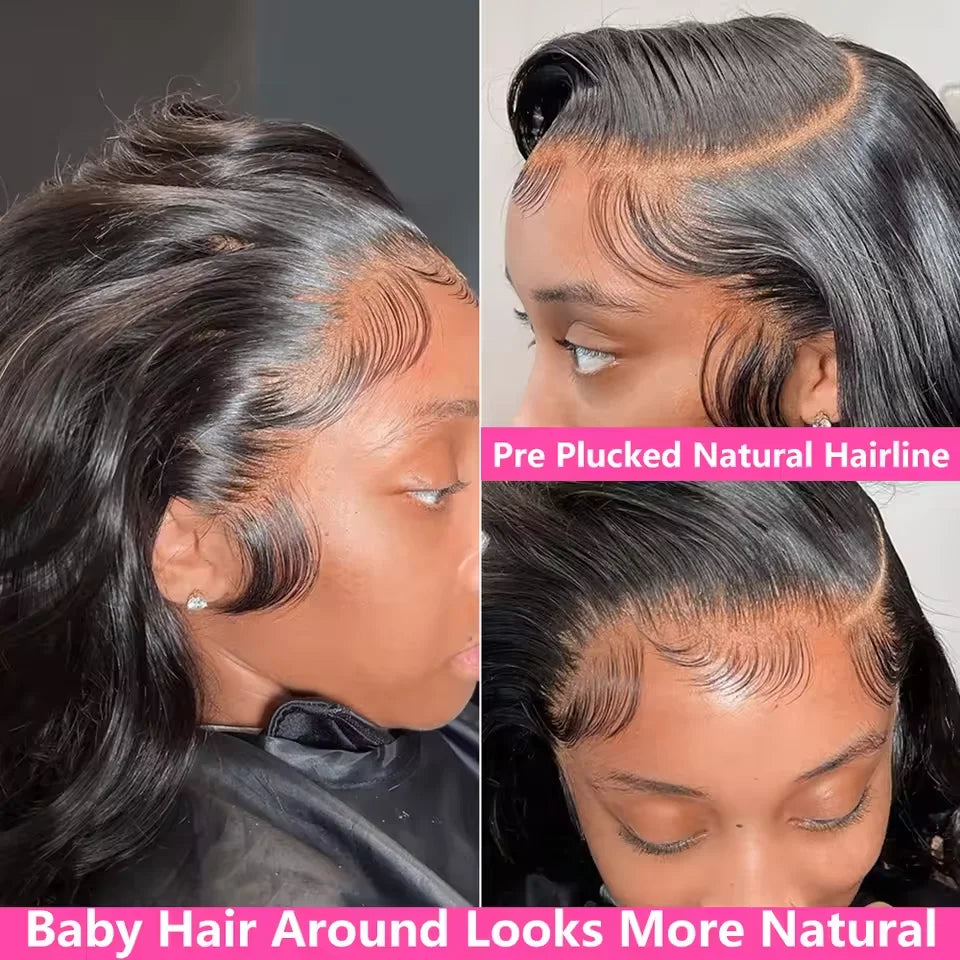 Perruque Body Wave HD Lace 360 13x4 13x6 Cheveux Humains – CLEVI Paris