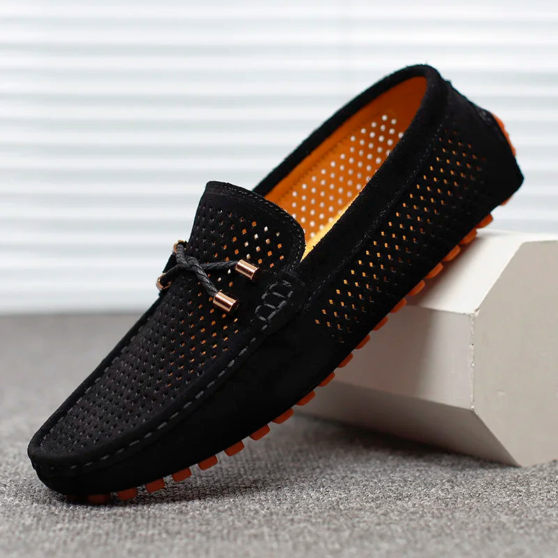 Mocassins Homme Cuir Suédé – CLEVI Paris