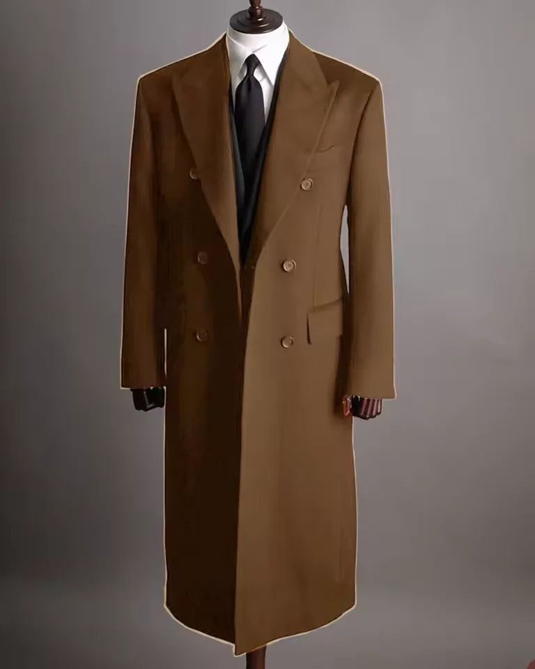 Blazer homme long double boutonnage – CLEVI Paris