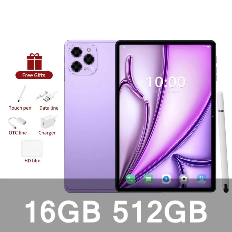 Tablette K-Touch 16 Pro 10,1" Android 5G – 10000mAh | Double SIM | Version Globale