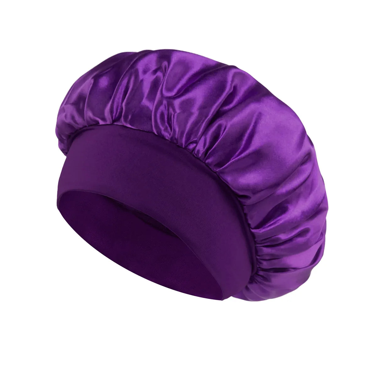 Bonnet de Nuit en Soie Satin Taille Universelle — CLEVI Paris