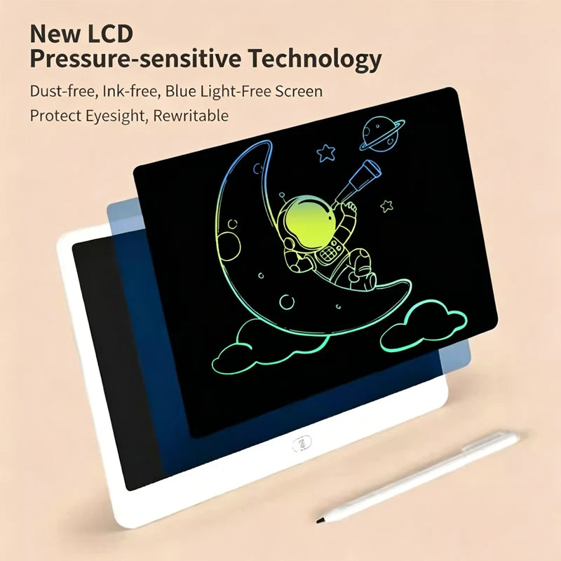 Tablette LCD Dessin Enfant – Ardoise Numérique Portable 8"/11"/13"/16" – Jouet Éducatif