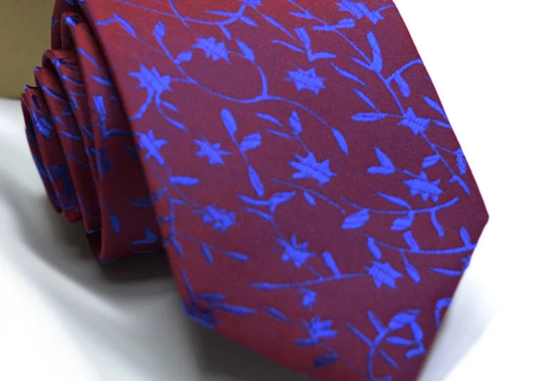 Cravate homme motifs variés 7–8 cm – CLEVI Paris