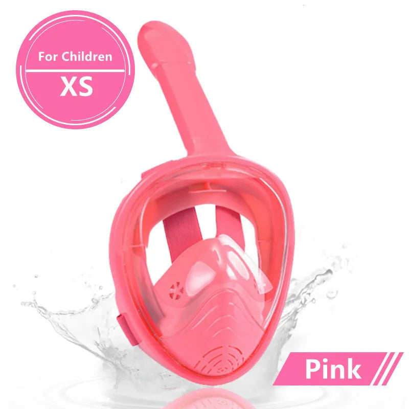 Masque de Plongée Intégral Anti-buée XIAOTREE – Snorkeling Adultes & Enfants – CLEVI Paris