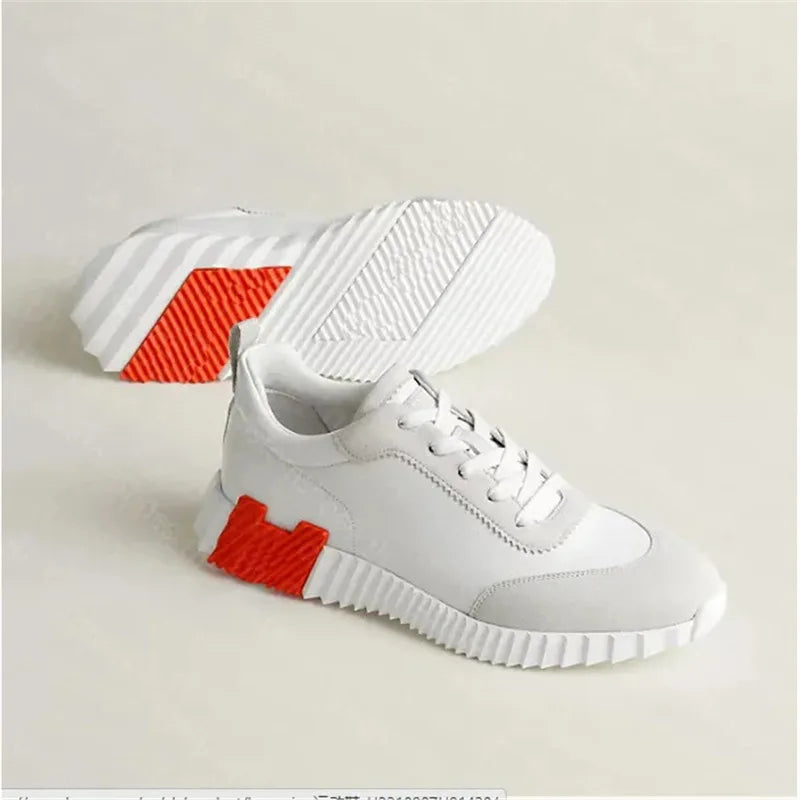 Sneakers Homme Cuir Véritable Respirant Imperméable Anti-Odeur | 12 Coloris EU 35-46