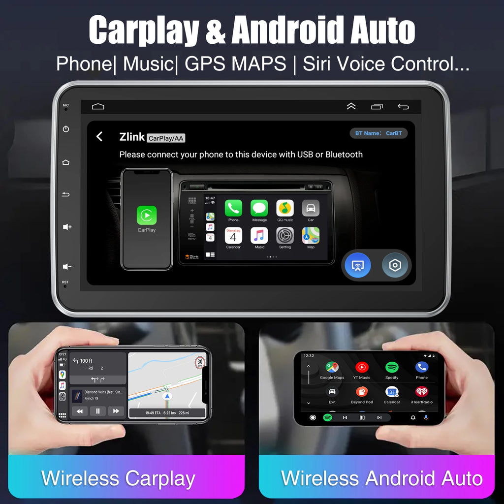 Autoradio ESSGOO 10,1″ Android CarPlay – CLEVI Paris