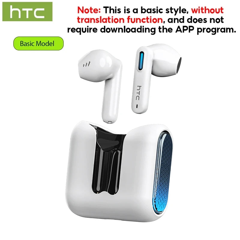 HTC NE49 Écouteurs Traducteur IA Bluetooth TWS – CLEVI Paris