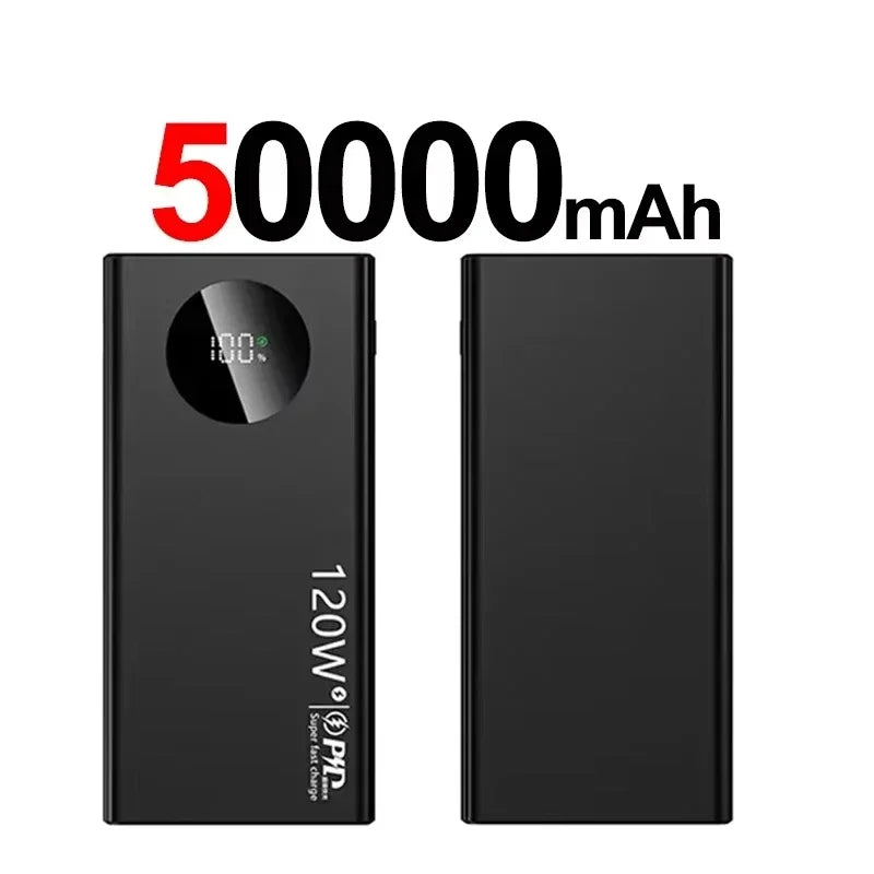 Batterie Externe Lenovo 120W PD20W Affichage LED 50-200000mAh – CLEVI Paris