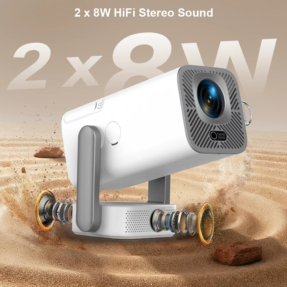Projecteur Android ThundeaL TD80Pro – 4K, 750 ANSI, Full HD 1080P, WiFi 6, Home Cinéma