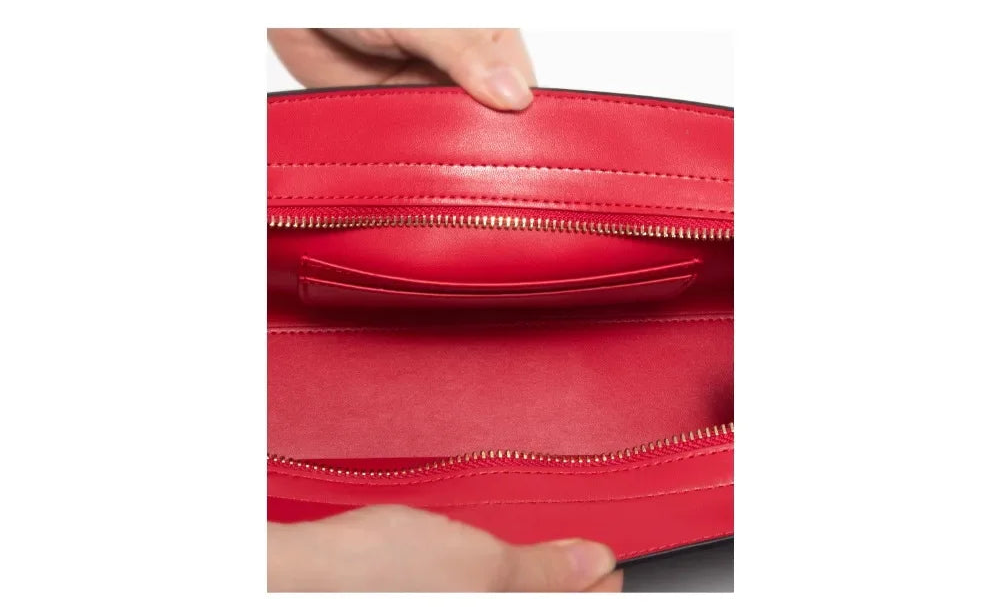 Sac Épaule Femme Cuir Véritable Luxe Minimaliste 32x11x15,5cm – CLEVI Paris