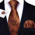 Ensemble Cravate Jacquard Homme – CLEVI Paris