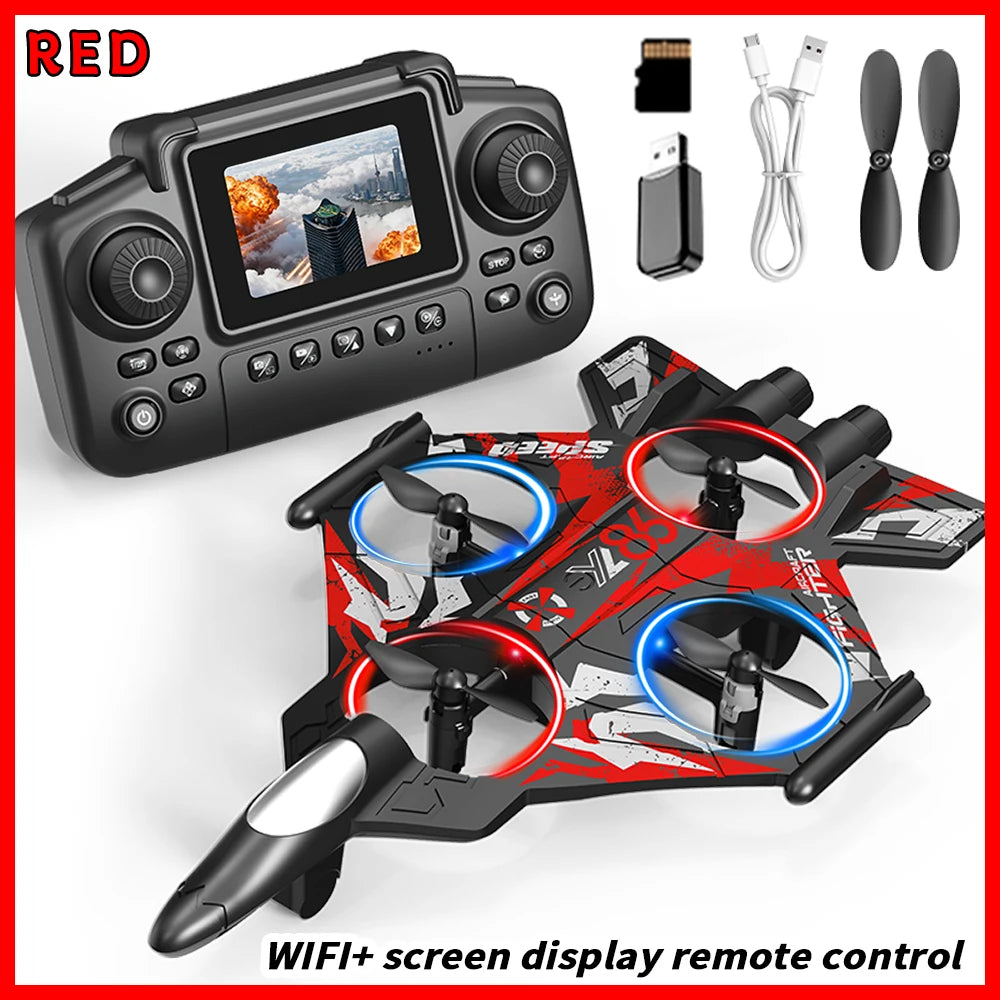 Mini Drone RC Mousse YL85/YL86 – WiFi 2,4G, Caméra, LED, Cascades 360°, Mode Sans Tête – CLEVI Paris