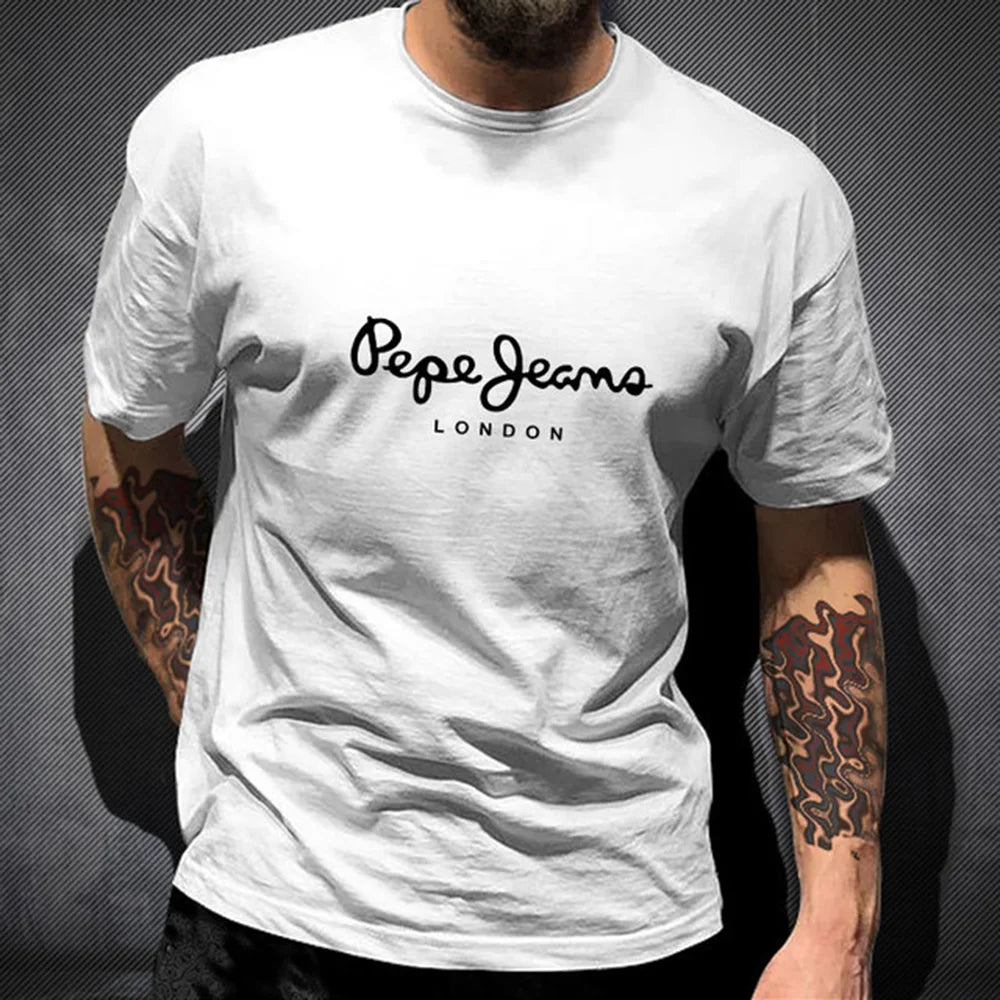 T-Shirt Homme 100% Coton Streetwear Y2K Style Japonais 3 Coloris Grandes Tailles S-5XL – CLEVI Paris