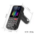 Transmetteur FM Bluetooth Voiture – Charge Rapide QC3.0, Écran LED, Micro Mains-Libres, Basses/Aigus, Bluetooth 5.0