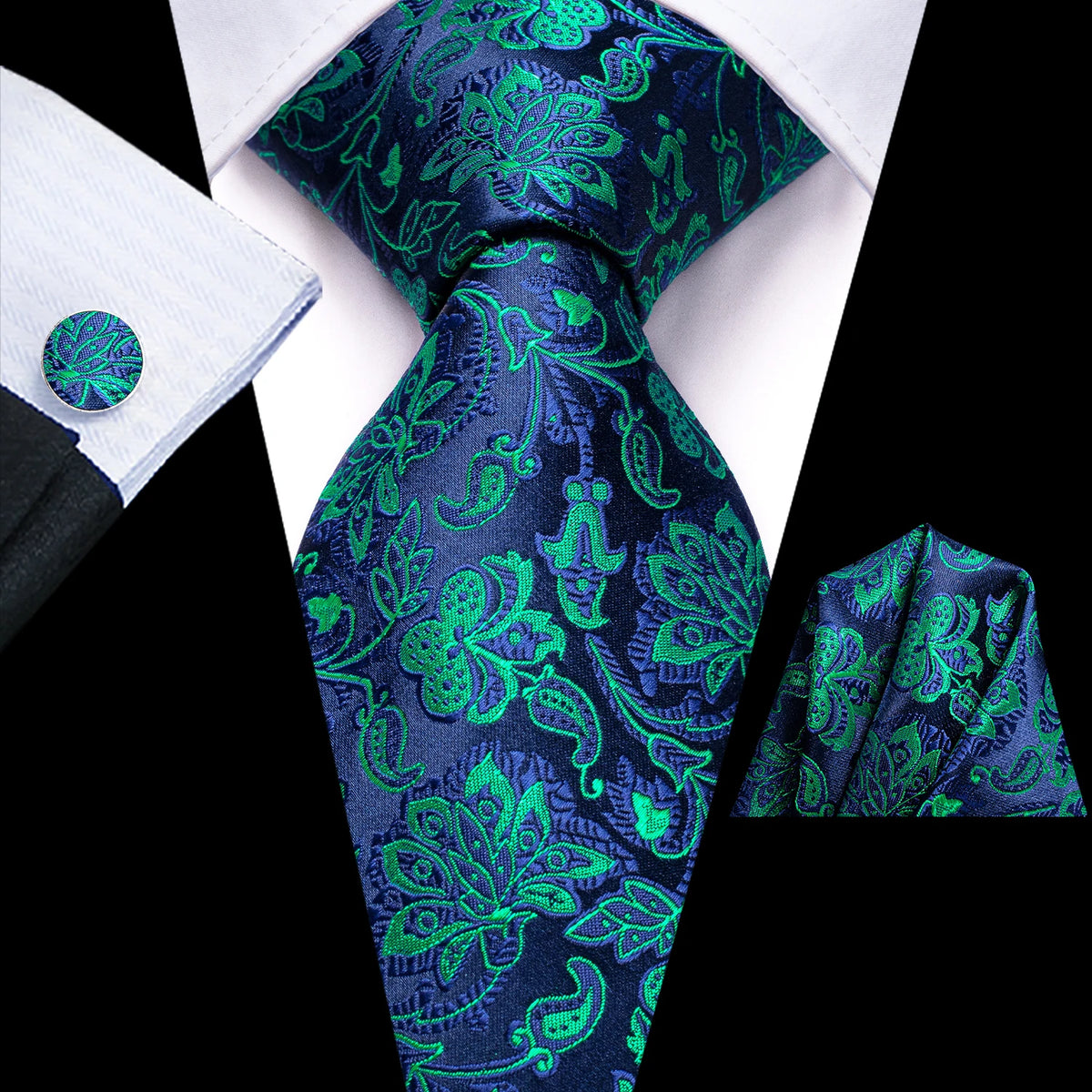 Ensemble cravate homme paisley – CLEVI Paris