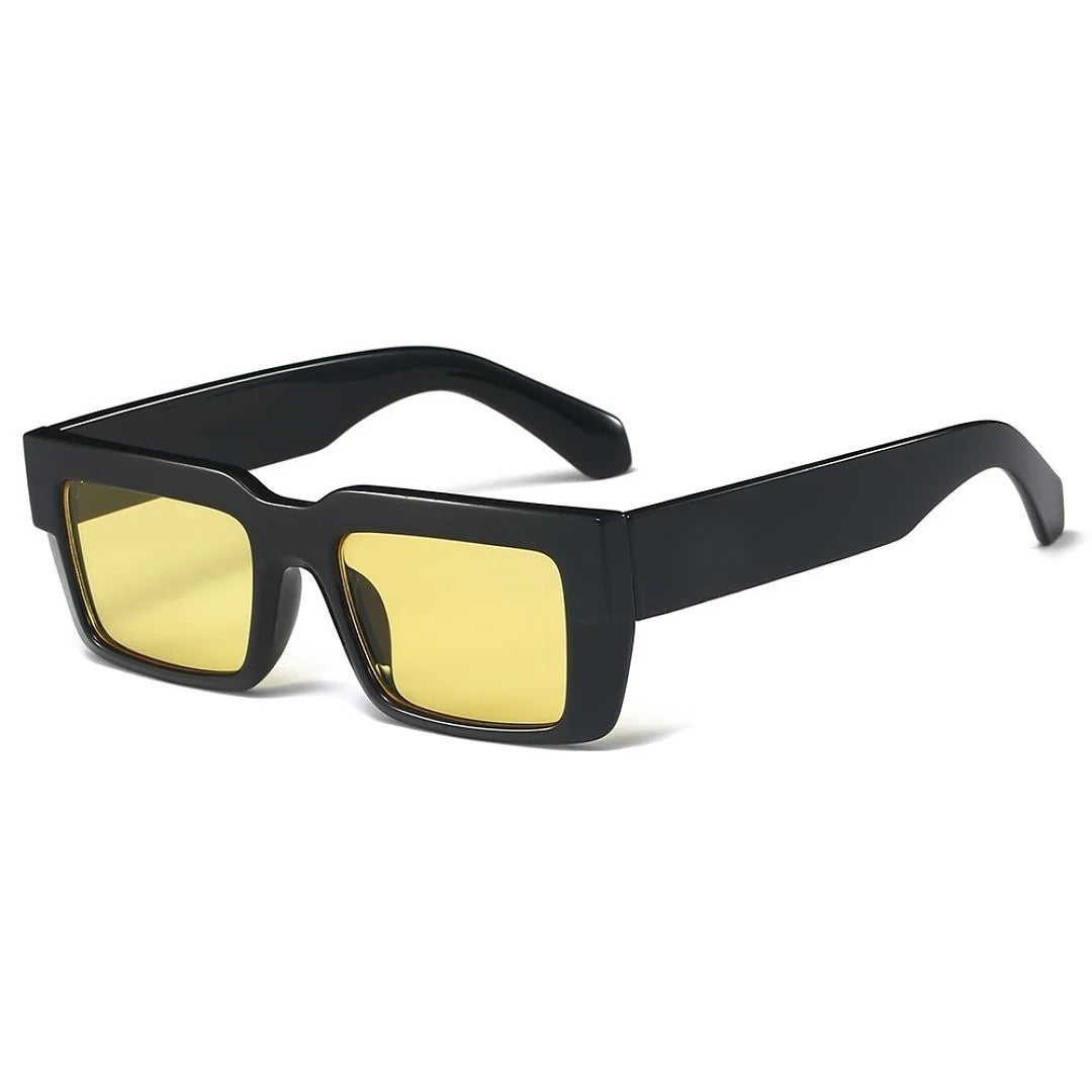 Lunettes de Soleil Ovales Or Anti-Reflets Vision Claire UV400 Homme – CLEVI Paris