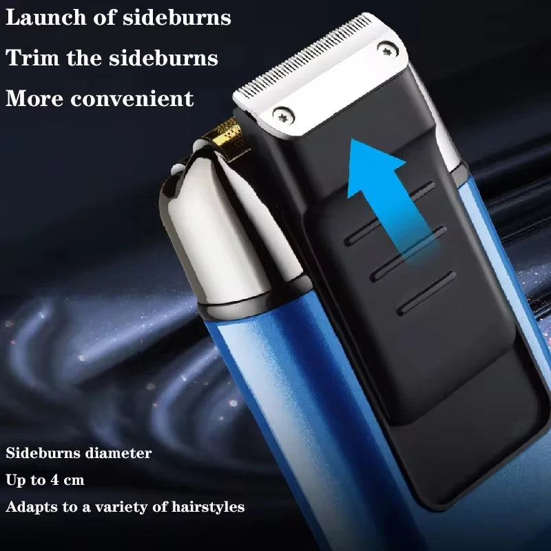 Rasoir Électrique 2-en-1 IPX5 Rechargeable USB 150 min Tondeuse Intégrée – CLEVI Paris