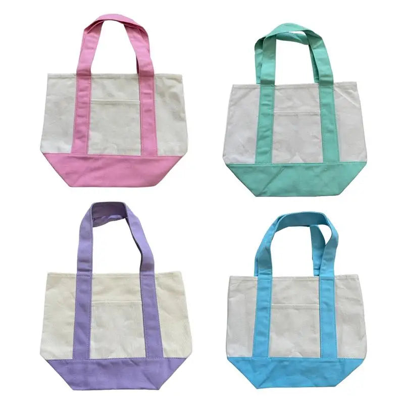 Tote Bag en Toile Minimaliste — Cabas Réutilisable, Bandoulière, 33x28cm, 4 Coloris | CLEVI Paris