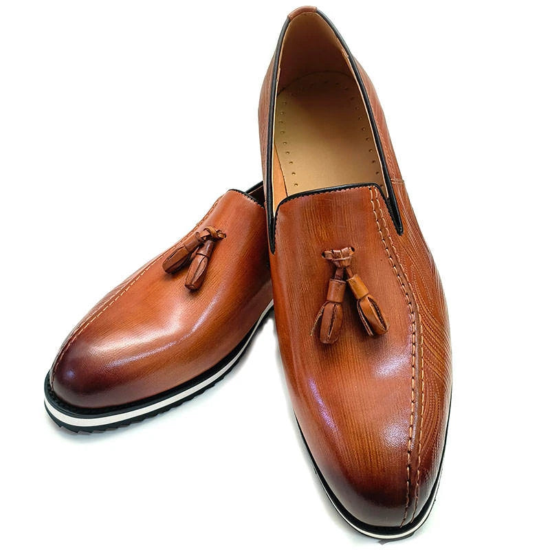 Oxford Cuir Vachette Homme Respirant Semelle EVA – CLEVI Paris