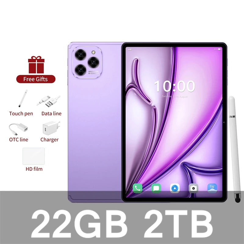 Tablette K-Touch 16 Pro 10,1" Android 5G – 10000mAh | Double SIM | Version Globale
