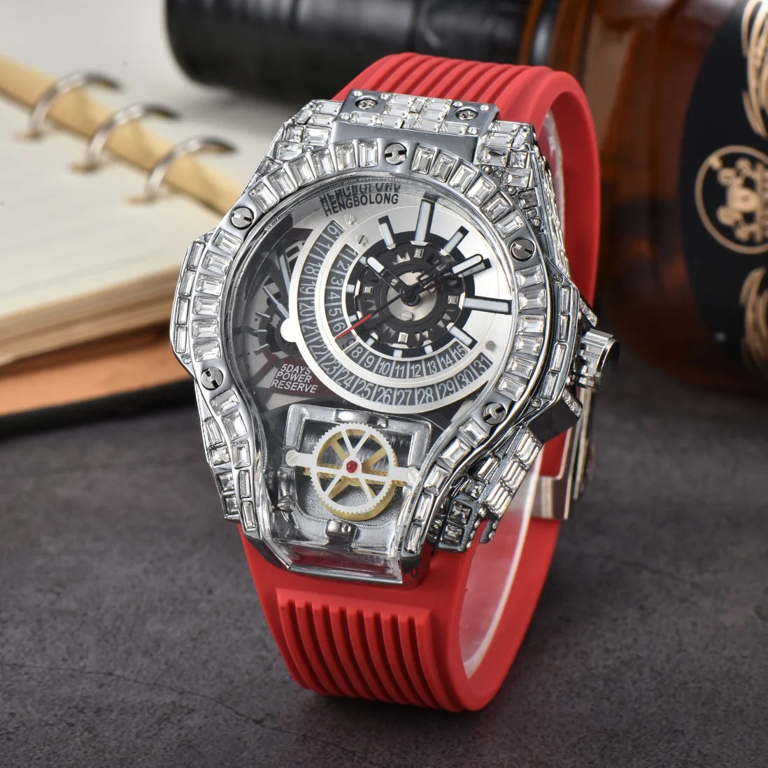 STARPERISH W01 Montre Homme Automatique Japonais Acier Inox Verre Hardlex Lumineux 3 ATM 21 Coloris – CLEVI Paris