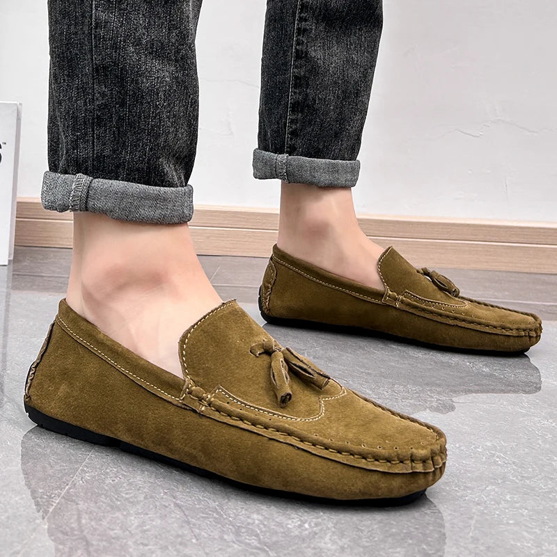 Loafers à Glands Homme Slip-On Léger Antidérapant | 7 Coloris – CLEVI Paris