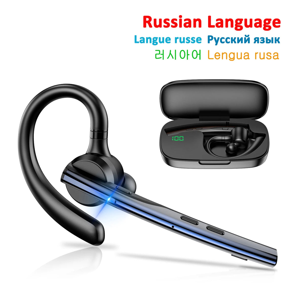 Écouteur Mono Bluetooth New Bee M54 Double Micro Conduite – CLEVI Paris