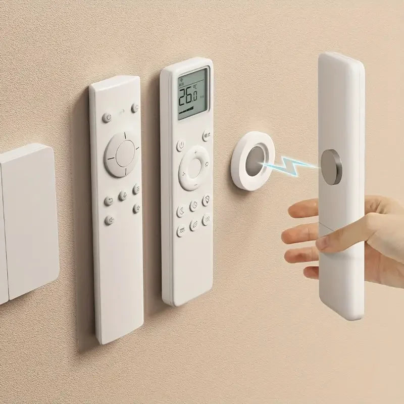 Support Mural Magnétique Télécommandes Sans Perçage Lot de 3 – CLEVI Paris