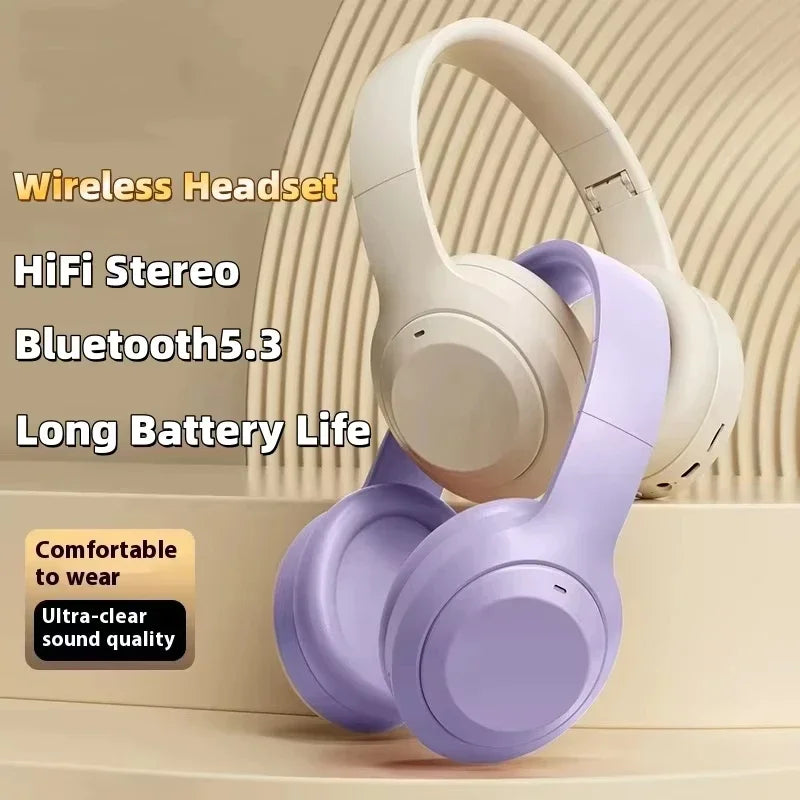 Casque Bluetooth VIKEFON M5 — HiFi 40mm, 40h Autonomie, Réduction de Bruit, Pliable, Micro | CLEVI Paris