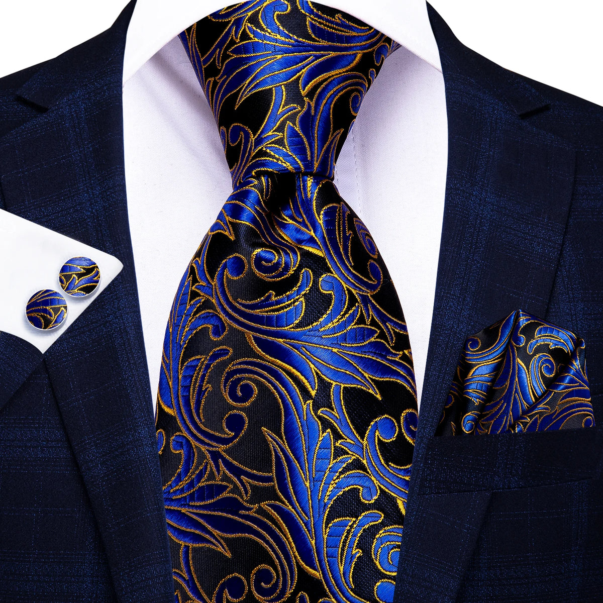 Ensemble cravate homme rayée – CLEVI Paris