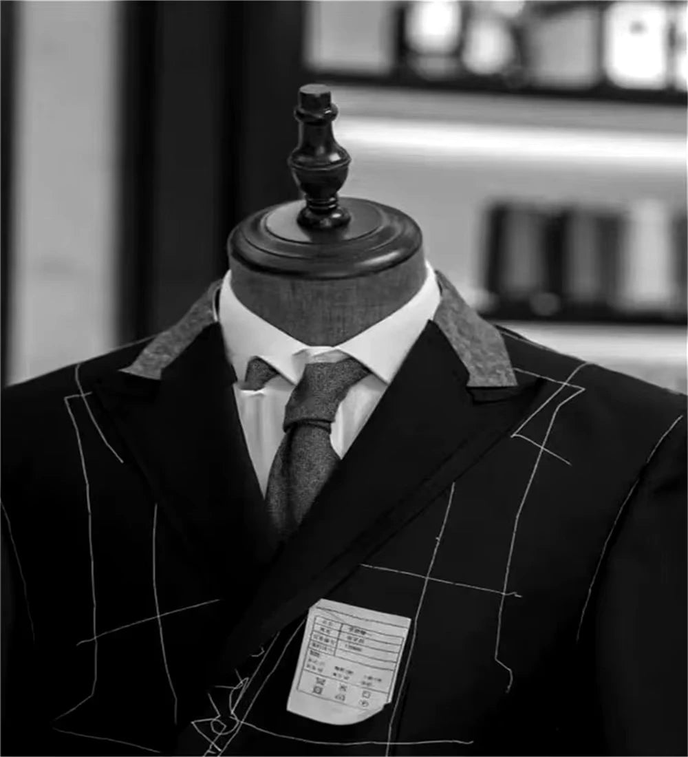 Costume homme croisé slim – CLEVI Paris