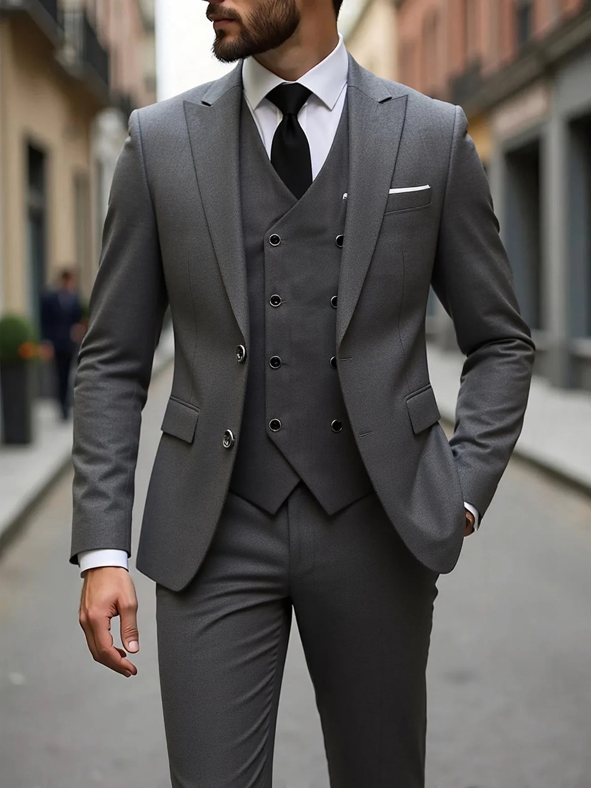 Costume homme 3 pièces pour mariage – CLEVI Paris