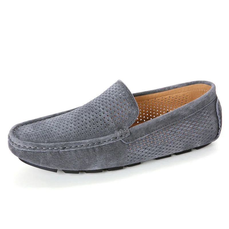 Mocassins Homme Cuir Vache Véritable Ajouré Slip-On Respirant Conduite Casual EU 38-44 TOGEE See – CLEVI Paris