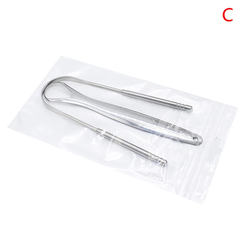 Gratte-Langue Acier Inoxydable — CLEVI Paris
