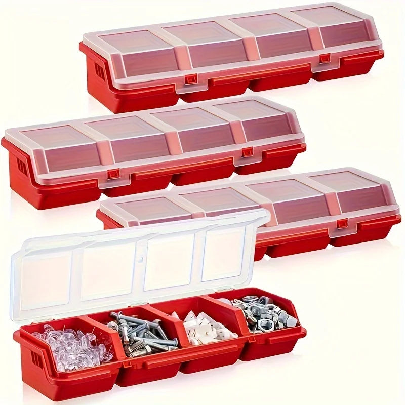 Boîte Organiseur Multi-Compartiments — Vis, Quincaillerie & Bijoux, Plastique | CLEVI Paris