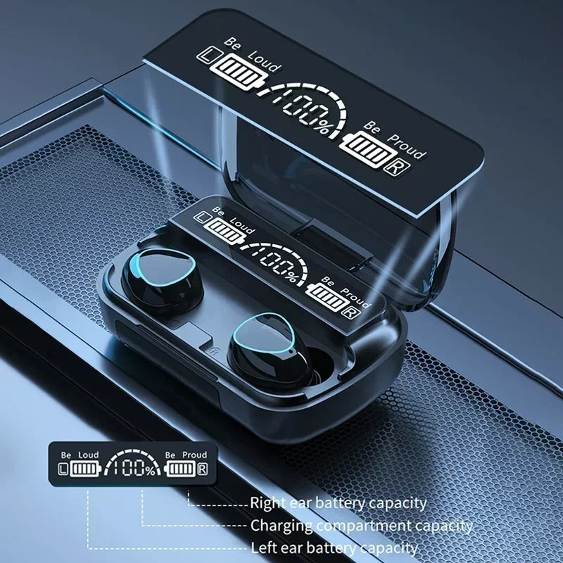 Écouteurs Bluetooth TWS VIKEFON M10 | ANC, Micro, Waterproof, Boîtier de Charge – CLEVI Paris